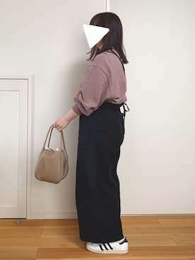 「UNBILLION（アンビリオン）のアイテム」を使った、riiさん（レディース・153cm）の春コーディネート