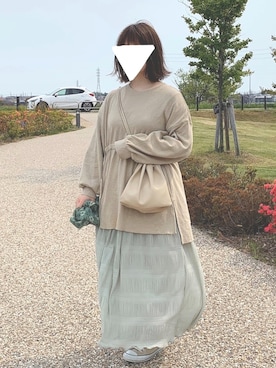 riiさん（レディース・153cm）の春コーディネート