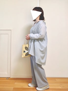 「ohana（オハナ）のアイテム」を使った、riiさん（レディース・153cm）の春コーディネート