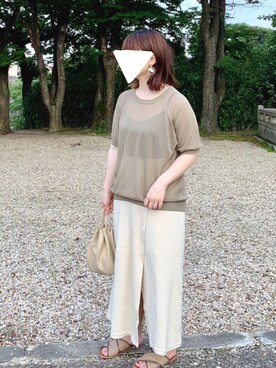 riiさん（レディース・153cm）の夏コーディネート