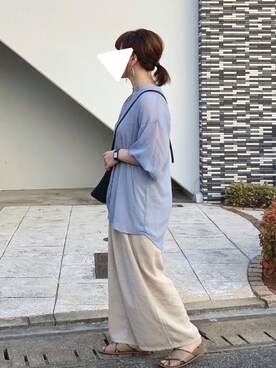 riiさん（レディース・153cm）の夏コーディネート