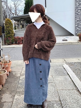 riiさん（レディース・153cm）の冬コーディネート