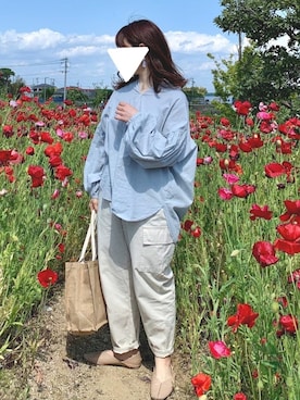 riiさん（レディース・153cm）の春コーディネート