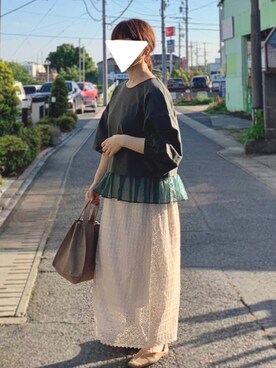 riiさん（レディース・153cm）の春コーディネート