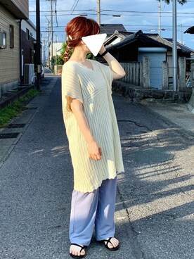 riiさん(レディース・153cm)の夏コーディネート