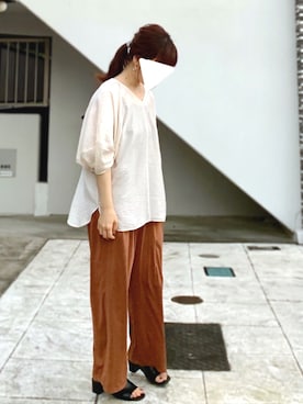 riiさん（レディース・153cm）の夏コーディネート