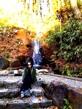 「enchanted（エンチャンテッド）のアイテム」を使った、つっち〜だよ。さん（レディース・153cm）の秋コーディネート