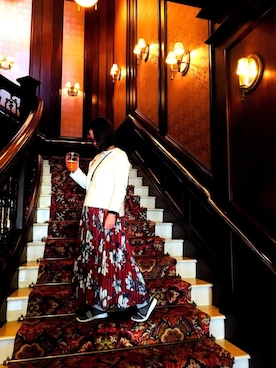 「enchanted（エンチャンテッド）のアイテム」を使った、つっち〜だよ。さん（レディース・153cm）の秋コーディネート