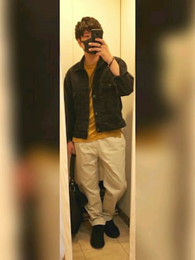 「NEW BALANCE 990」｜fumiさん（メンズ・170cm）の秋コーディネート