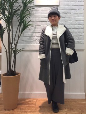タナさん(レディース・155cm)の冬コーディネート