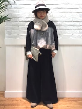 タナさん（レディース・155cm）の冬コーディネート