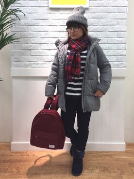タナさん(レディース・155cm)の冬コーディネート