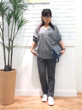 タナさん（レディース・155cm）の冬コーディネート