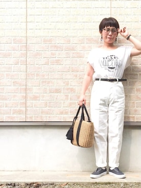 タナさん（レディース・155cm）の夏コーディネート