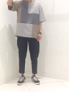 Takuya Matsunoさん(メンズ・171cm)の春コーディネート