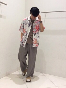 Takuya Matsunoさん(メンズ・171cm)の春コーディネート