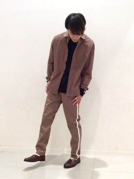 Takuya Matsunoさん(メンズ・171cm)の冬コーディネート