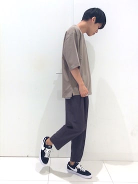 Takuya Matsunoさん（メンズ・171cm）の春コーディネート