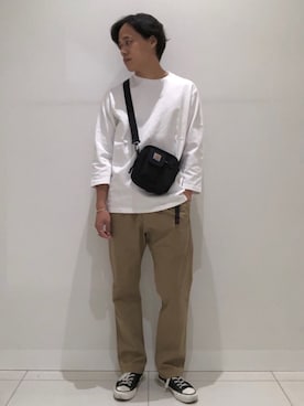 Takuya Matsunoさん(メンズ・170cm)の春コーディネート