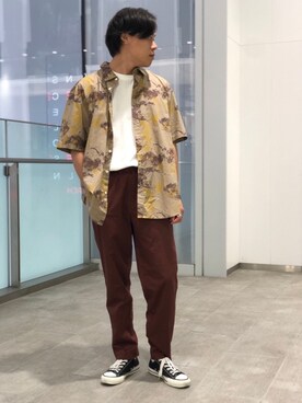 Takuya Matsunoさん(メンズ・171cm)の春コーディネート