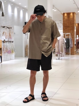 Takuya Matsunoさん（メンズ・171cm）の春コーディネート