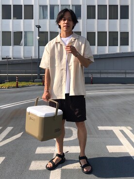 Takuya Matsunoさん（メンズ・171cm）の夏コーディネート