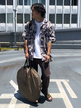 Takuya Matsunoさん(メンズ・171cm)の夏コーディネート