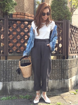 Oo.hiro.oOさん（レディース・159cm）の春コーディネート