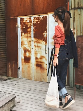 「HANILOOK（ハニルック）のアイテム」を使った、Oo.hiro.oOさん（レディース・159cm）の秋コーディネート