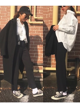 「LEPSIM（レプシィム）のアイテム（その他アウター）」を使った、Oo.hiro.oOさん（レディース・159cm）の冬コーディネート