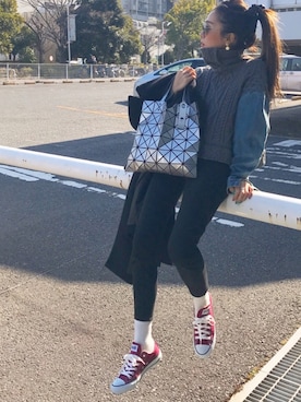 「LEPSIM（レプシィム）のアイテム（その他アウター）」を使った、Oo.hiro.oOさん（レディース・159cm）の冬コーディネート