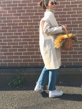 Oo.hiro.oOさん（レディース・159cm）の冬コーディネート