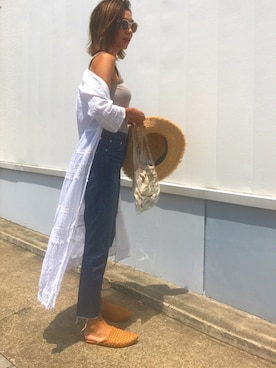 Oo.hiro.oOさん（レディース・159cm）の夏コーディネート