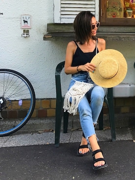 Oo.hiro.oOさん（レディース・159cm）の夏コーディネート