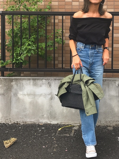 moussy ハイウエスト ストレート HWstraight