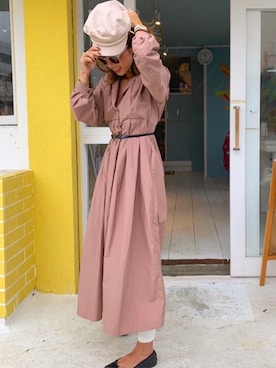 「La Tenace（ラテナーチェ）のアイテム」を使った、Oo.hiro.oOさん（レディース・159cm）の秋コーディネート