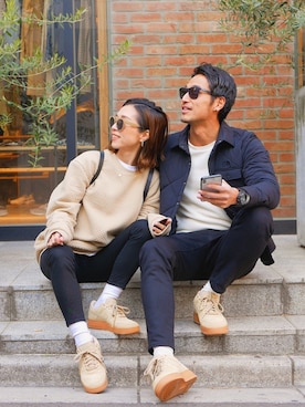 「ワッフル」｜Oo.hiro.oOさん（レディース・159cm）の春コーディネート