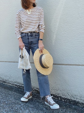 Oo.hiro.oOさん（レディース・159cm）の春コーディネート