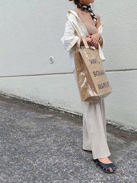 「classicalelf（クラシカルエルフ）のアイテム（バッグ）」を使った、Oo.hiro.oOさん（レディース・159cm）の春コーディネート