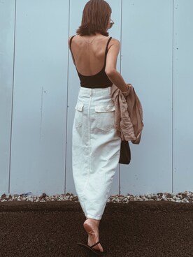 「PT（ピーティ）のアイテム（ブレスレット）」を使った、Oo.hiro.oOさん（レディース・159cm）の夏コーディネート