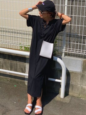 「CLEA（クレア）のアイテム（アクセサリー）」を使った、Oo.hiro.oOさん（レディース・159cm）の夏コーディネート