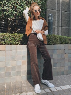 「GIVENCHY（ジバンシイ）のアイテム」を使った、Oo.hiro.oOさん（レディース・159cm）の秋コーディネート