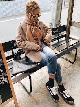 Oo.hiro.oOさん（レディース・159cm）の冬コーディネート