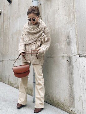 Oo.hiro.oOさん（レディース・159cm）の冬コーディネート