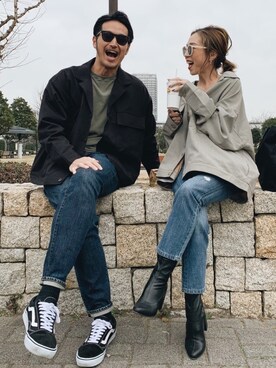 Oo.hiro.oOさん（レディース・159cm）の冬コーディネート