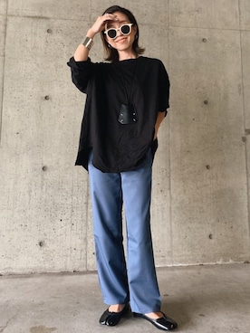 「PT（ピーティ）のアイテム（アクセサリー）」を使った、Oo.hiro.oOさん（レディース・159cm）の夏コーディネート