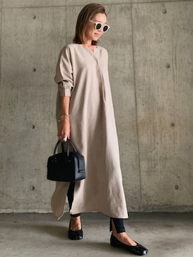 「OMNES Another Edition（オムネス アナザーエディション）のアイテム」を使った、Oo.hiro.oOさん（レディース・159cm）の秋コーディネート