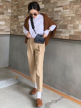 「SO（エスオー）のアイテム」を使った、Oo.hiro.oOさん（レディース・159cm）の秋コーディネート