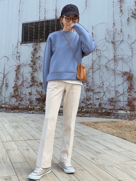 Oo.hiro.oOさん（レディース・159cm）の冬コーディネート