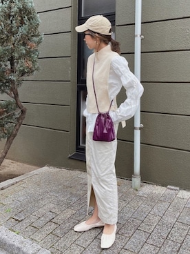 「Cheri（シェリ）のアイテム」を使った、Oo.hiro.oOさん（レディース・159cm）の春コーディネート